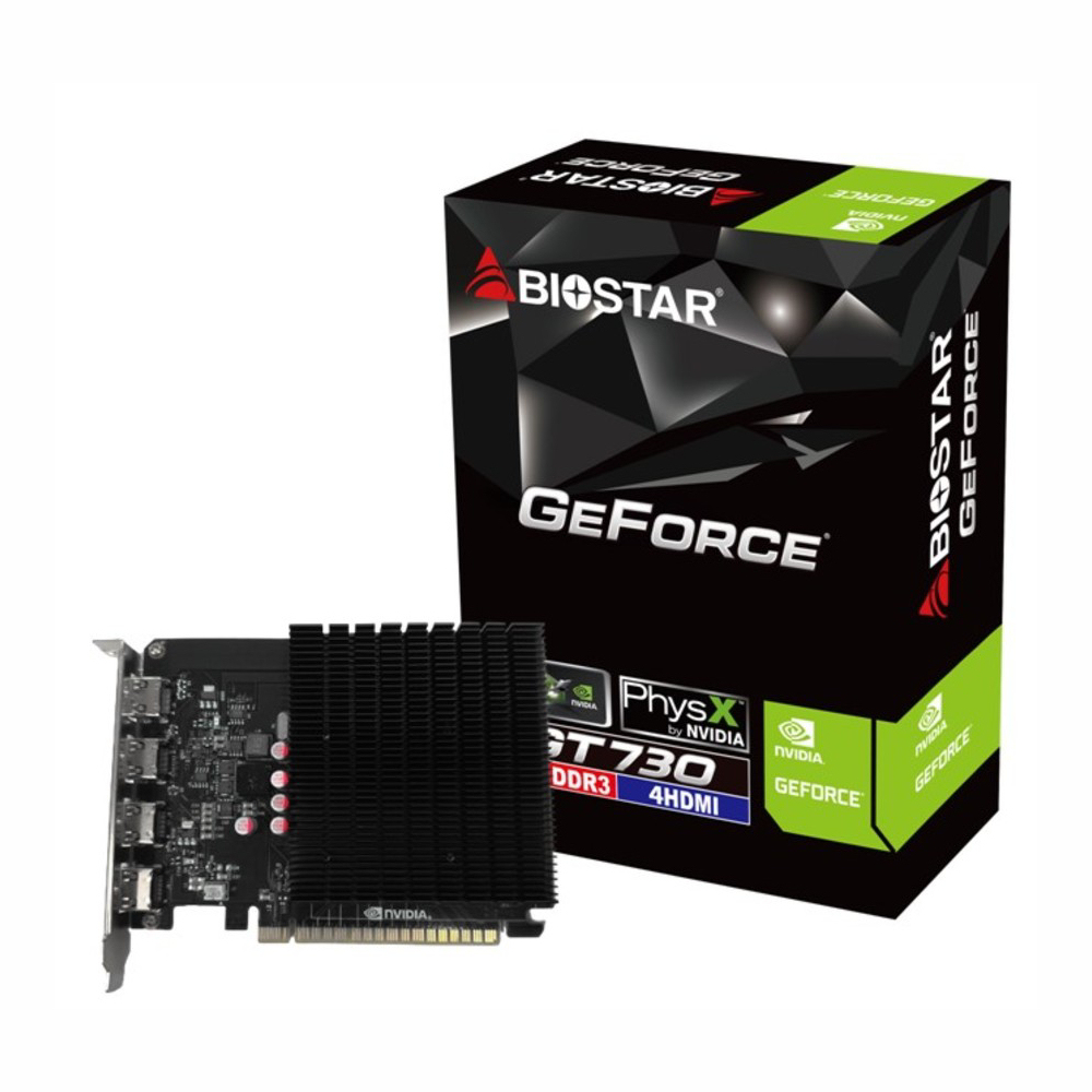 Biostar VN7313TG46 4 GB DDR3 GeForce GT730 64Bit NVIDA Ekran Kartı