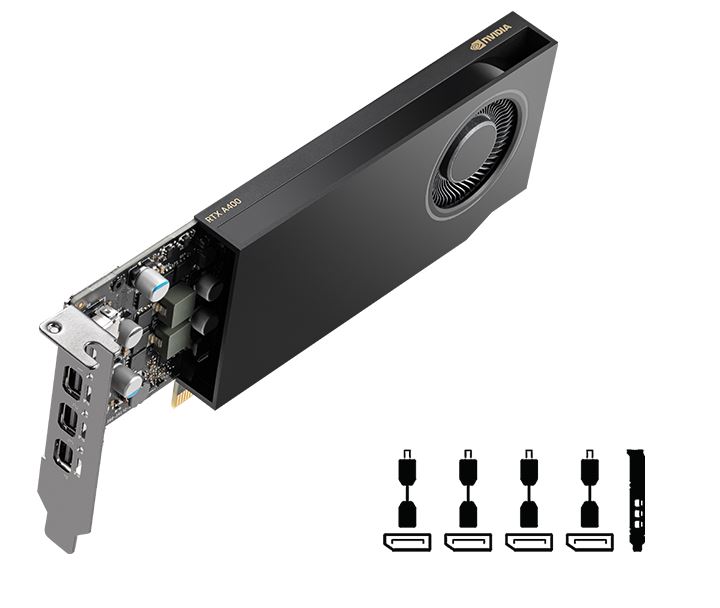 Pny VCNRTXA400-PB 4 GB GDDR6 Quadro RTX A400 64 Bit NVIDIA Ekran Kartı