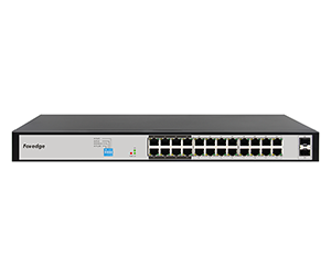 Foredge PS2024GC 24 Port Gigabit PoE 2 Port SFP PoE Switch
