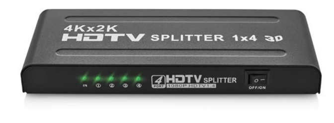 Enkado EKD-HS14 1 Port Giriş 4 Port Çıkış 4K HDMI Görüntü Çoklayıcı