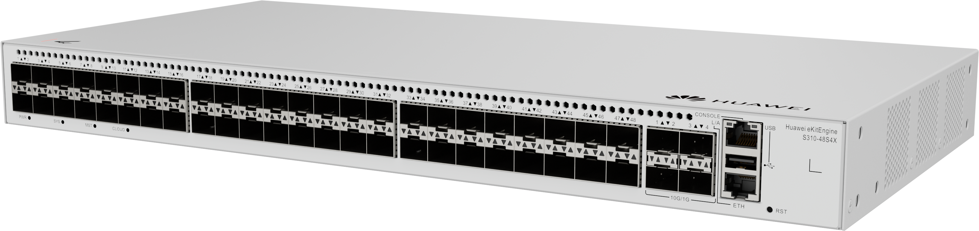 Huawei S310-48S4X 48 Port Gigabit SFP 4 Port SFP+ 10G Yönetilebilir SFP Ethernet Switch
