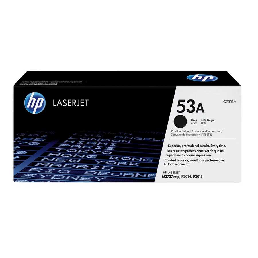 Hp Q7553A 53A 3000 Sayfalık Orijinal Lazer Toner