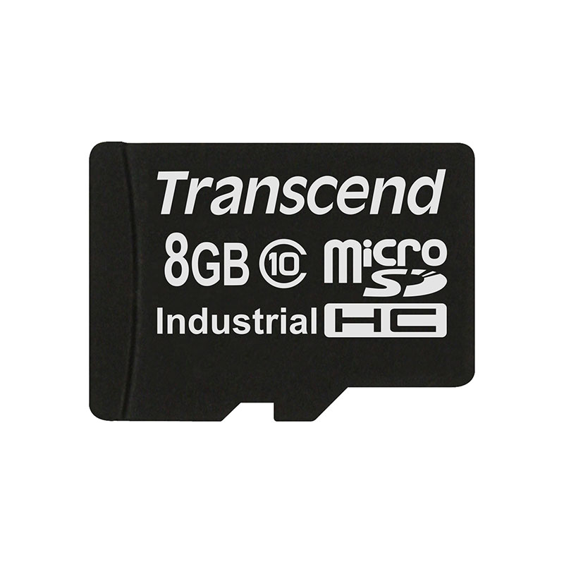 Transcend TS8GUSDC10I 8 GB SDHC Class 10 UHS-I Industrıal miroSD Hafıza Kartı