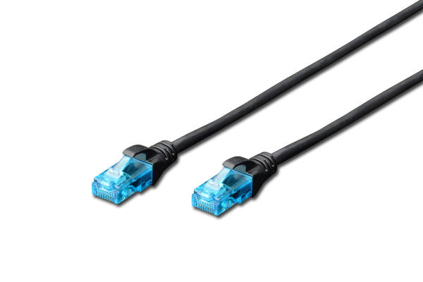 Beek BC-U5050BL 5 Mt CAT5E U/UTP AWG26 Siyah Patch Cord Kablo