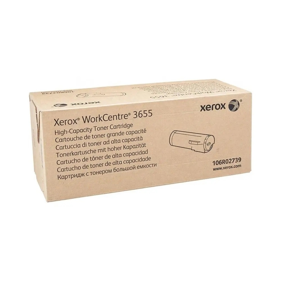 Xerox 106R02739 3655 4.400 Sayfalık Yüksek Kapasiteli Siyah Orijinal Laser Toner
