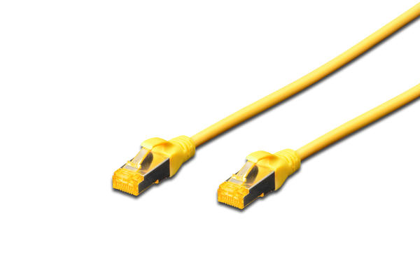 Beek BC-S6A005Y 0.50 Mt CAT6A AWG26 Lsoh S/FTP Sarı Patch Cord Kablo
