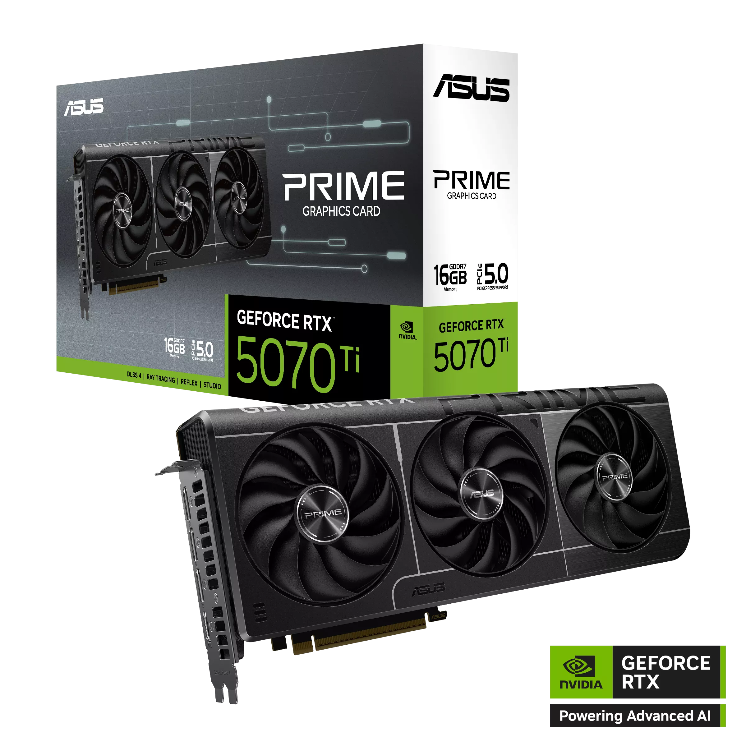 Asus PRIME-RTX5070TI-16G 16 GB GDDR7 GeForce RTX 5070 Ti 256Bit NVIDIA Ekran Kartı