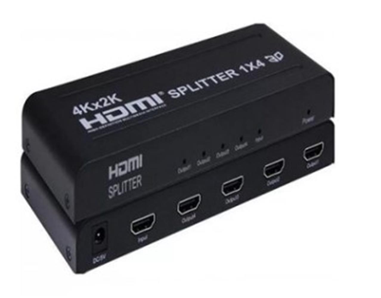 Nova NVC-HDSQP4 1 Port Giriş 4 Port Çıkış 4K HDMı Görüntü Çoklayıcı