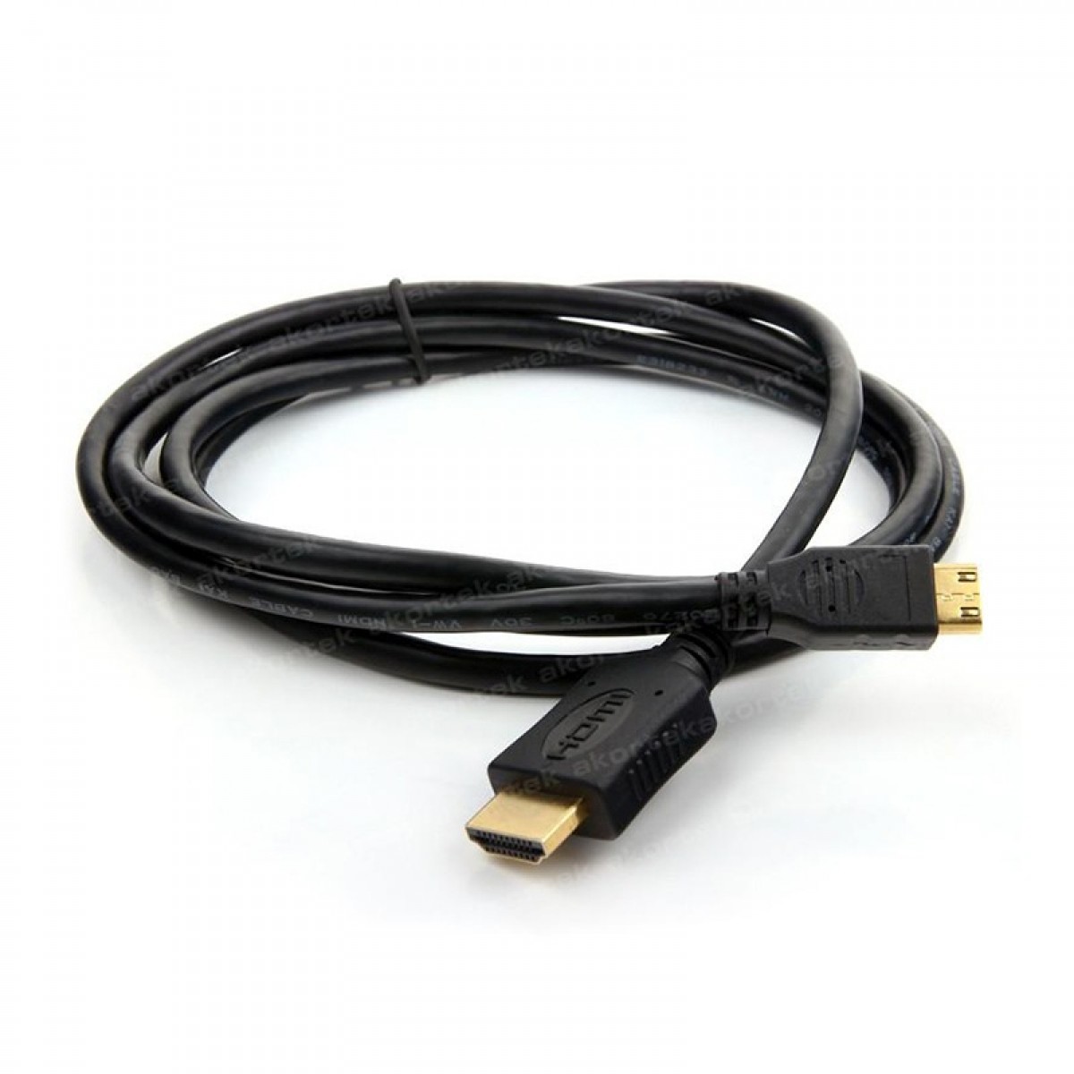 Dark DK-HD-CV14L150MINI 1.5 Mt mini HDMI to HDMI Erkek-Erkek v1.4 4K 3D Altın Uçlu Dönüştürücü Kablo