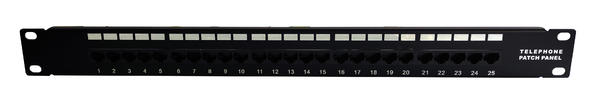 Beek BN-PP-C3-25 25 Port CAT3 RJ45 8P4C LSA 1U Patch Panel