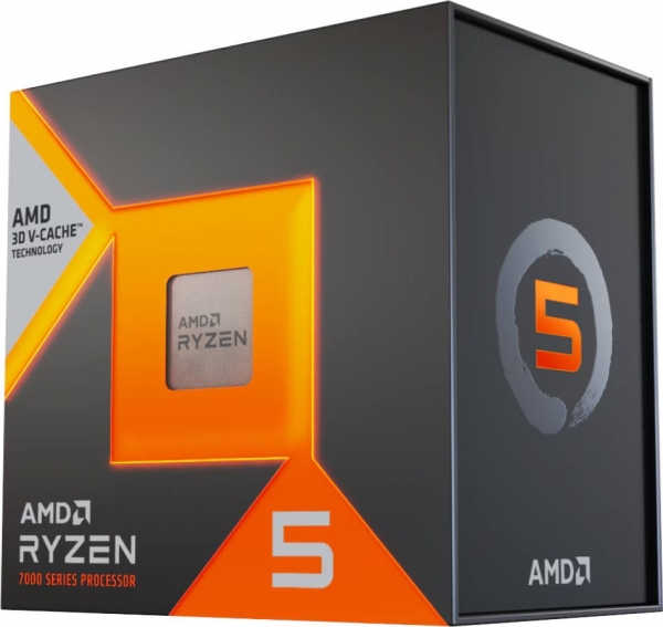 Amd 100-100001904WOF Ryzen 5 7500X3D Sc-AM5 4Ghz 96Mb 6 Çekirdekli 65W Radeon Box AMD İşlemci
