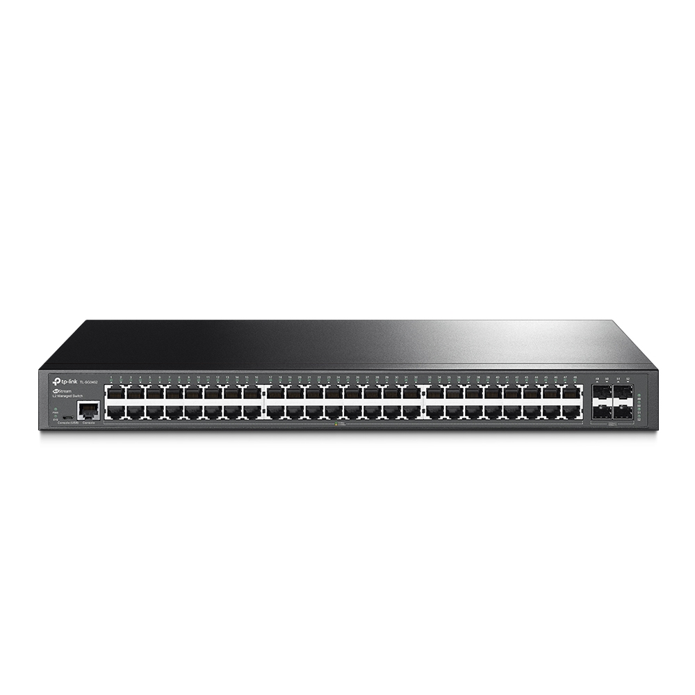Tp-Link TL-SG3452 JetStream 48 Port Gigabit 4 Port SFP L2 Managed Ethernet RackMount Switch