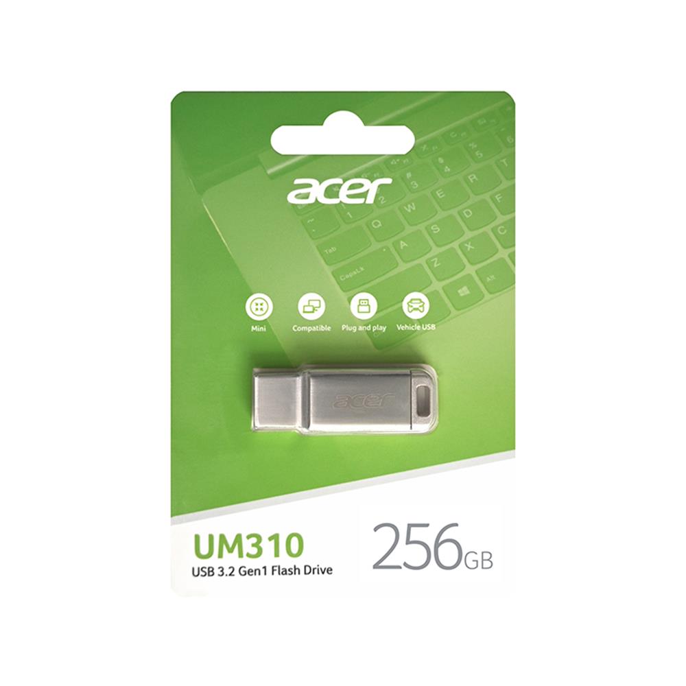 Acer UM310-256GB 256 GB Metal USB 3.2 Usb Flash Bellek