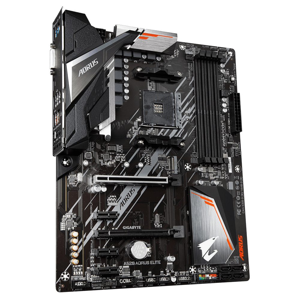 Gigabyte A520 AORUS ELITE Sc-Am4 A520 DDR4 4700Mhz M2 ATX AMD Anakart