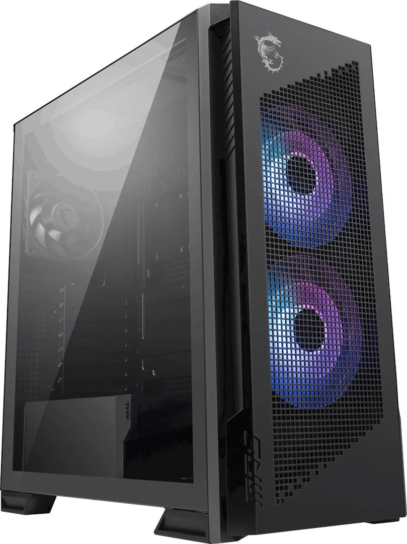 Msi MPG VELOX 300R AIRFLOW PZ PSU YOK 3x12cm ARGB Fanlı E-ATX Siyah Oyuncu Kasası