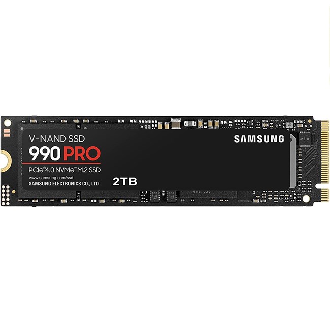 Samsung MZ-V9P2T0BW 2 TB 990 Pro 7450-6900 Mb/s PCIe GEN 4.0 xc 4 NVMe2.0 SSD Harddisk