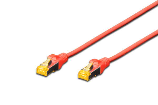Beek BC-S6A050R 5 Mt CAT6A AWG26 Lsoh S/FTP Kırmızı Patch Cord Kablo