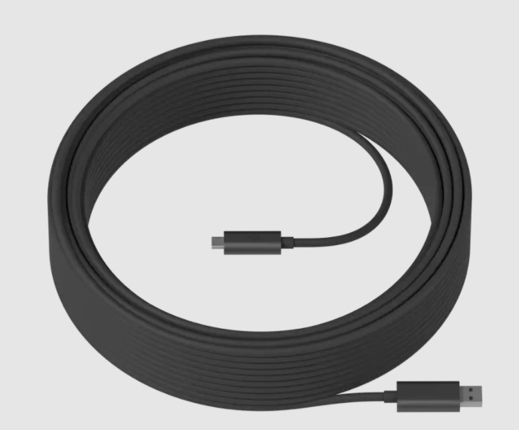 Logitech 939-001799 10 Mt USB 3.0 to USB Type C Dayanıklı Uzatma Kablosu