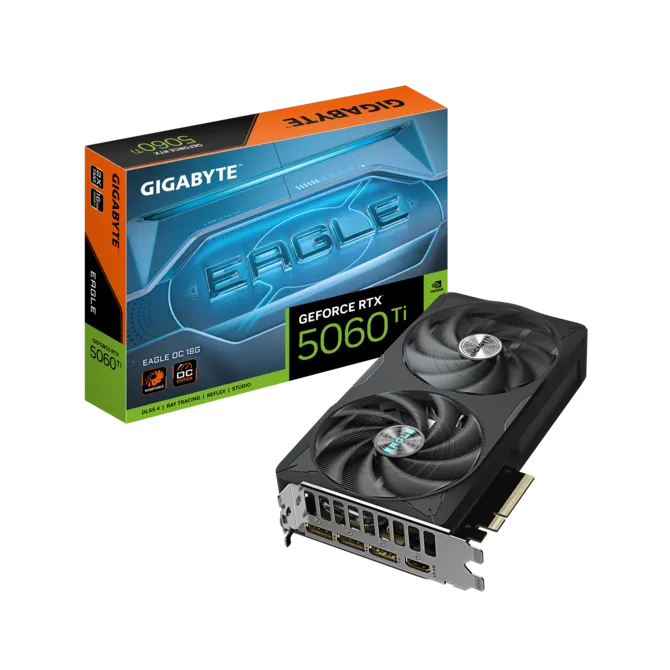 Gigabyte GV-N506TEAGLE-OC-16GD 16 GB GDDR7 GEForce RTX 5060 Ti Eagle OC 128Bit NVIDIA Ekran Kartı