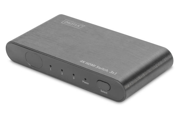 Digitus DS-45316 3 Port HDMI  4K Ultra HD Full HD Full 3D HDMI Görüntü Çoklayıcı Splitter