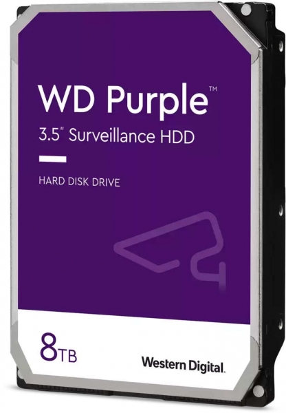 Western Digital WD85PURZ 8 TB 5400Rpm 256MB 3.5 inch 7/24 Güvenlik Harddiski
