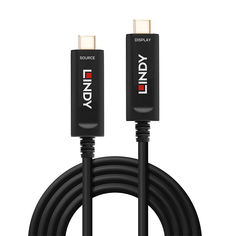 Lindy LIN-38501 5 Mt USB Type C to USB Type C 21.66Gbps Video Ses Görüntü Kablosu