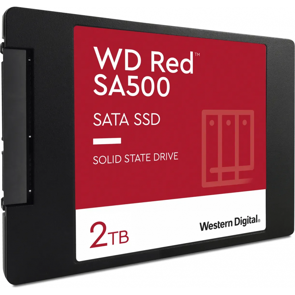 Western Digital WDS200T2R0A SA500 2 TB 560-530 2.5 inch RED Enterprise SSD Harddisk