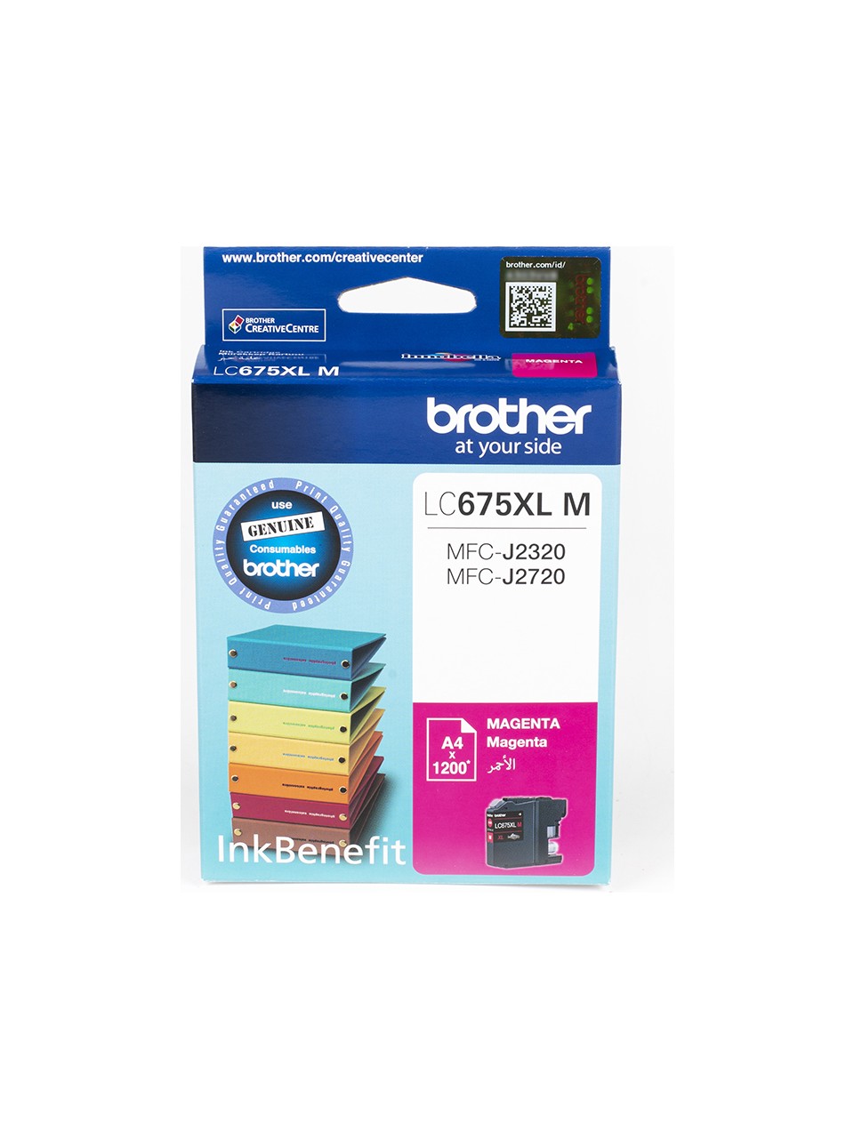 Brother LC675XLM 1.200 Sayfalık Kırmızı Orijinal Kartuş