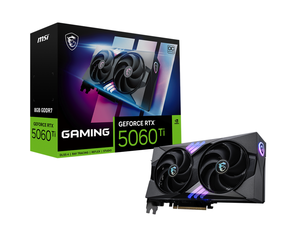 Msi RTX 5060 TI 8G GAMING OC 8 GB GeForce RTX 5060 TI GAMING OC 128Bit NVIDIA Ekran Kartı
