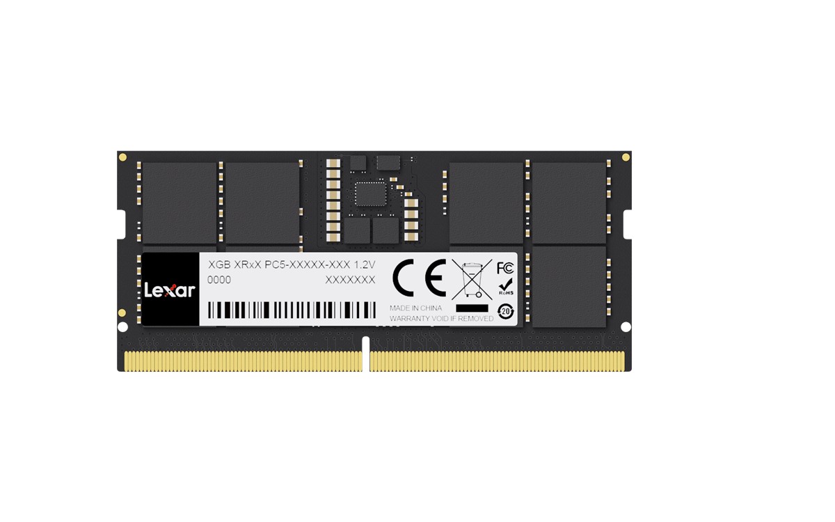 Lexar LD5S16G56C46ST-BGS 16 GB DDR5 5600Mhz CL46 Blister Notebook Bellek