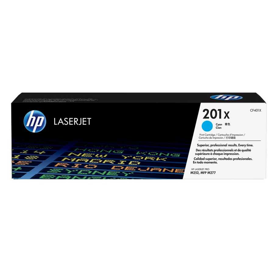 Hp CF401X 201X 2.300 Sayfalık Yüksek Kapasiteli Mavi Orjinal Laser Toner