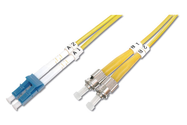 Digitus DK-2931-03 3 Mt LC-ST 09/125 Singlemode Duplex Fiber Patch Kablo
