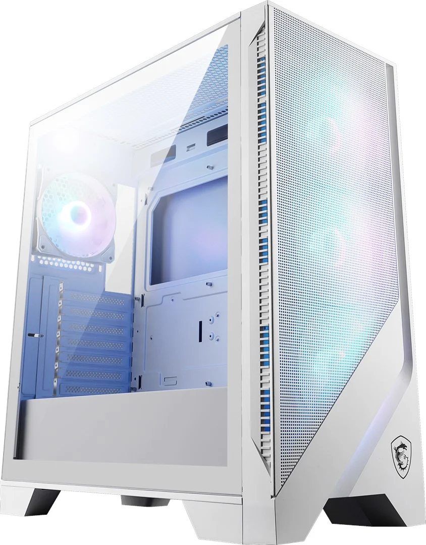 Msi MAG FORGE 320R AIRFLOW WHITE PSU YOK 4x12cm ARGB Fanlı ATX Gaming Bilgisayar Kasası