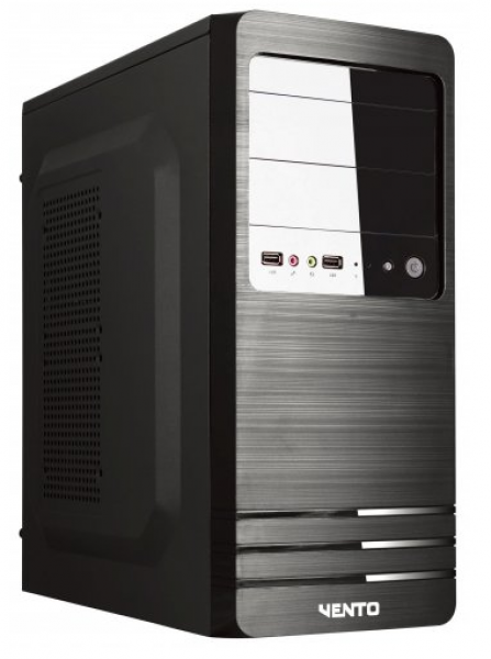 Vento VS114F 300W 2xUSB 2.0 1x8cm Fan Mid Tower Siyah ATX Kasa