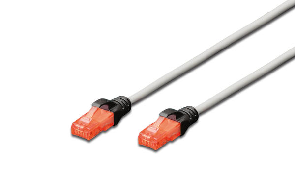 Beek BC-U6100-CO 10 Mt CAT6 U/UTP AWG26 Gri Cross Patch Cord Kablo