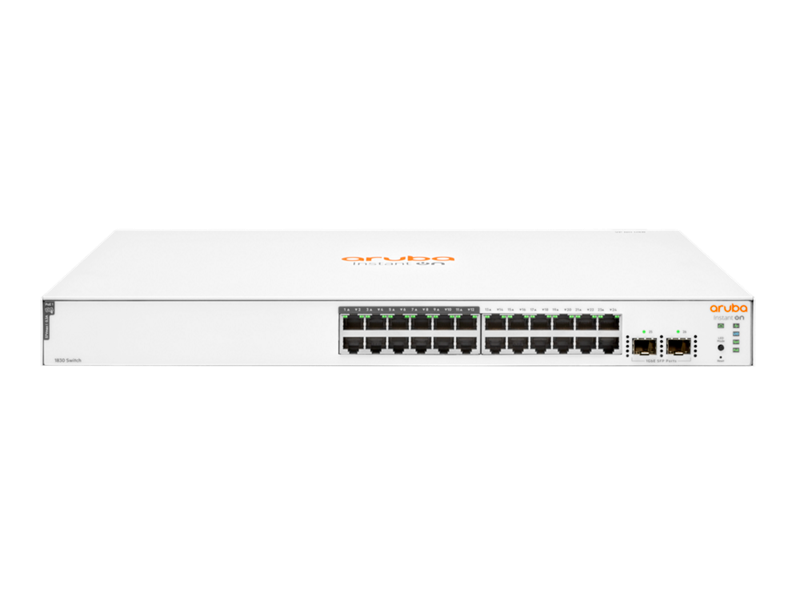 Hp JL813A Aruba ON 1830-24G 24 Port Gigabit 12 Port PoE 195W 2 Port SFP Yönetilebilir PoE Switch