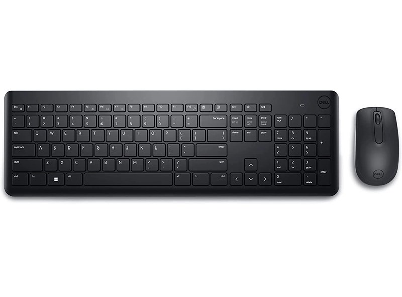 Dell 580-AKFZ KM3322W Q ENG Kablosuz Klavye Mouse Set Siyah