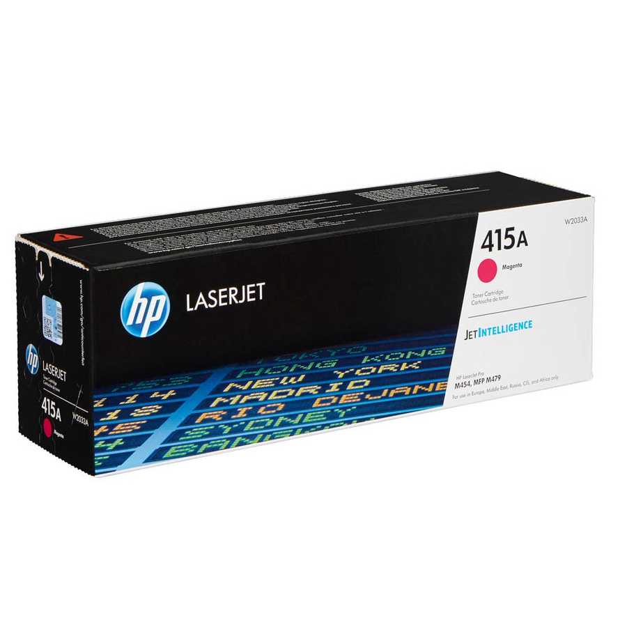 Hp W2033A 415A 2100 Sayfalık Kırmızı Orijinal Lazer Toner