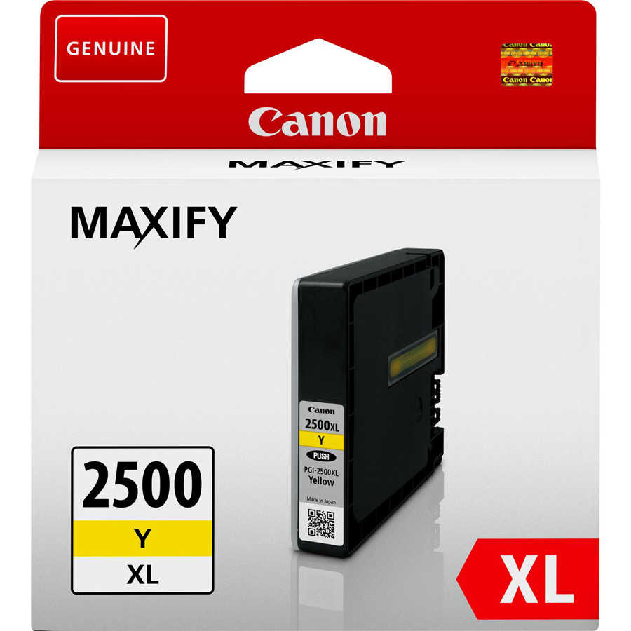 Canon 9267B001 PGI-2500XL Y Yüksek Kapasiteli Sarı Orijinal Inkjet kartuş