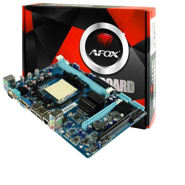 Afox A78-MAD4 Sc-AM3 DDR3 1600Mhz PCIe 16X v2.0 FX SATA mATX AMD Anakart