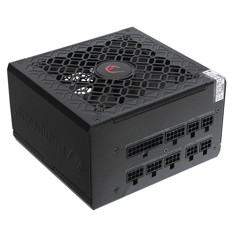 Rampage M750-80PB Mate 750W 80 Plus Bronze 12cm Fanlı Aktif PFC Siyah ATX Power Supply