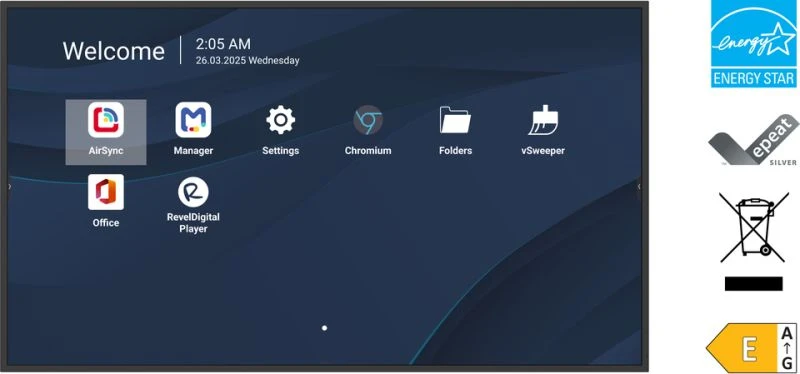 Viewsonic CDE4314-2C 43 inch 3840x2160 6.5ms 75Hz 4K HDMI DP Ultra HD Kurumsal Monitör