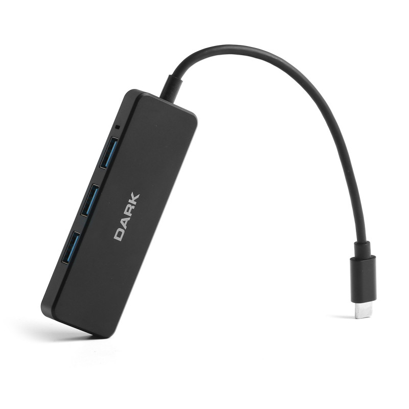Dark DK-AC-USB31X41A Connect Master USB Type C to 4 Port Usb 3.0 Çoklayıcı HUB