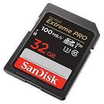 Sandisk SDSDXXO-032G-GN4IN 32 GB 100MB/s Extreme Pro C10 SD Hafýza Kartý