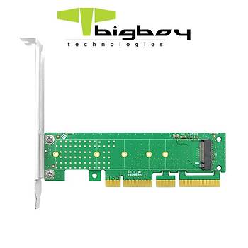 Bigboy BTC-M2G4X1 PCIe 4.0 x4 PCIe 4.0x16 1xM.2 22x80 Çevirici Ünite