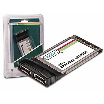 Digitus DS-32101-1 2 Port eSATA Serial ATA1 PCMCIA Kartý