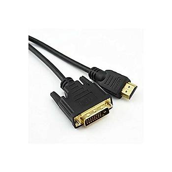 Inca IDH-02 1.5 Mt DVI 24+1 to HDMI Erkek-Erkek Görüntü Kablosu