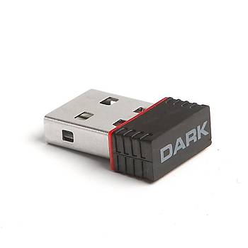 Dark DK-NT-WDN150NAN5 150Mbit Rangemax Nano USB Kablosuz Að Adaptörü