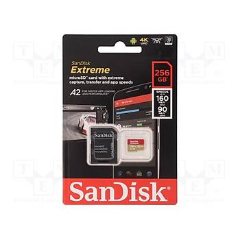 Sandisk SDSQXA1-256G-GN6MA 256 GB 160/90Mb/s A V30 XC-I microSD Hafýza Kartý