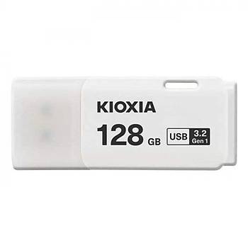 Kioxia LU301W128GG4 128 GB U301 Beyaz USB 3.2 Gen1 Flash Bellek